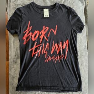 Lady Gaga T-shirt, black (s)